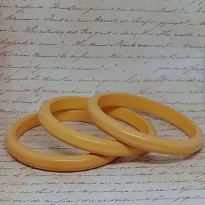 Butterscotch Bakelite Trio